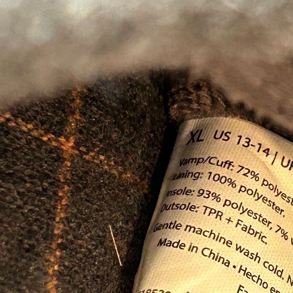 EUC Dearfoams Mens Slippers - Picture 5 of 7